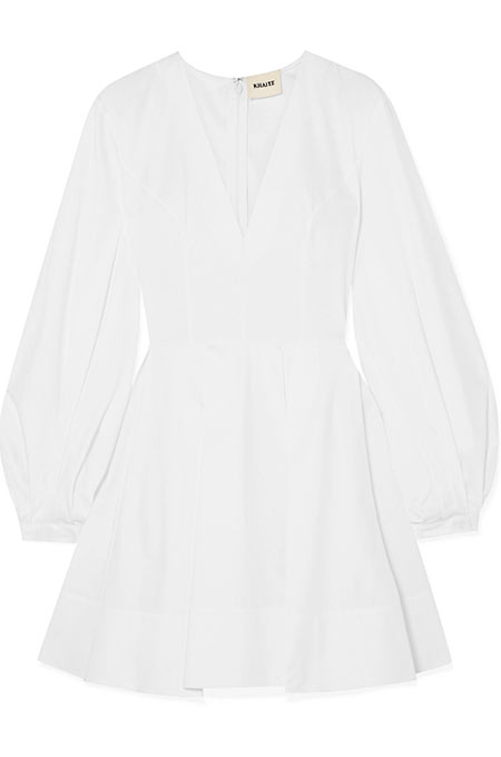Best Little White Dresses to Buy: Khaite Little White Dress