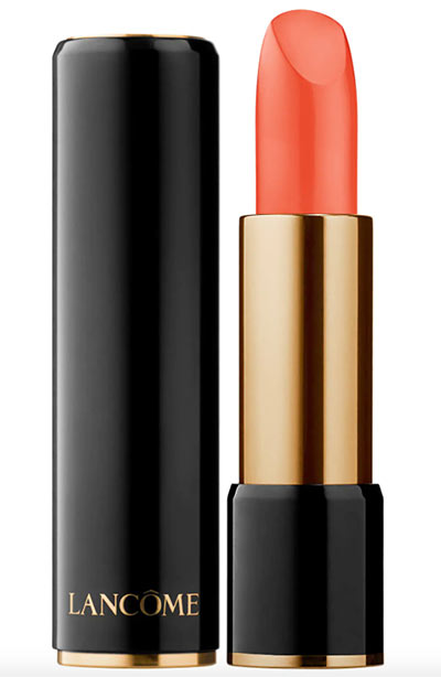 Best Orange Lipstick Shades: Lancôme Orange Lipstick in 197 Rouge Cherie