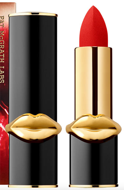 Best Orange Lipstick Shades: Pat McGrath Labs MatteTrance Orange Lipstick in Elson 2