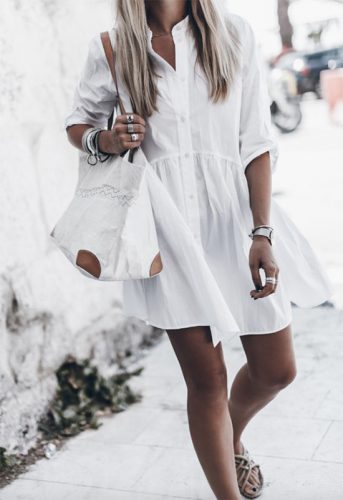 15 Cutest Little White Dresses for 2021: White Dress Outfit Ideas