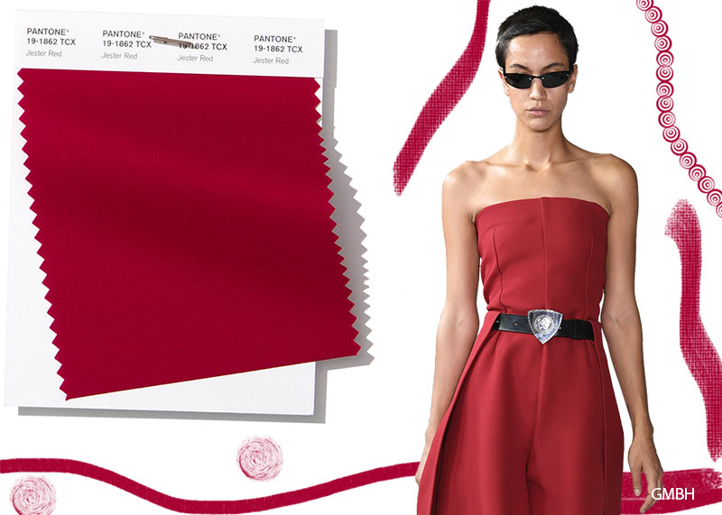Pantone Spring/ Summer 2019 Colors Trends: Jester Red