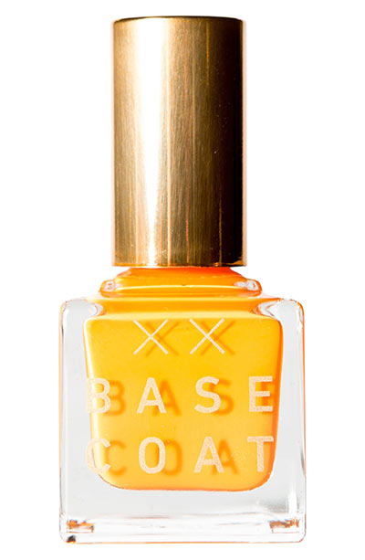 Best Orange Nail Polish Colors: Base Coat Orange Nail Polish in Leo