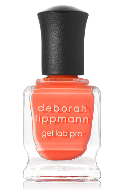 Best Orange Nail Polish Colors: Deborah Lippmann Gel Lab Pro Orange Nail Polish in Hot Child In The City