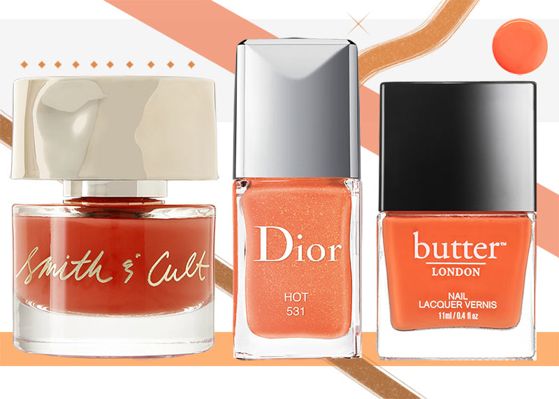 Best Orange Nail Polish Colors for Skin Tones