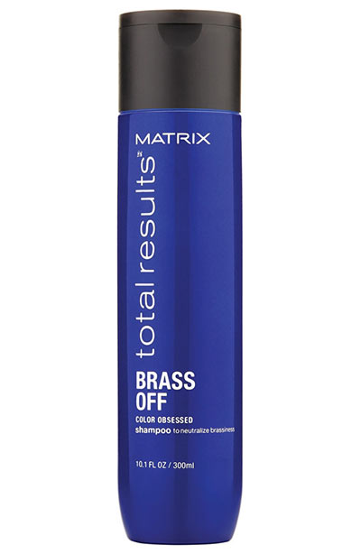 Best Purple Shampoo for Blonde Hair: Matrix Total Results Brass Off Shampoo