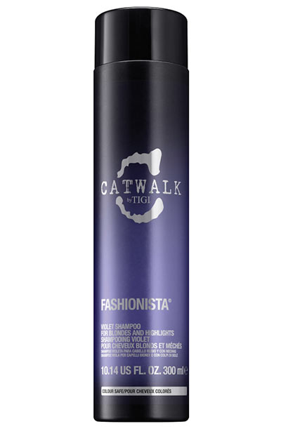 Best Purple Shampoo for Blonde Hair: TIGI Catwalk Fashionista Violet Shampoo