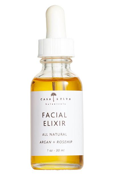 Best Rosehip Oil Skincare Products: Casa Selva Botanicals Argan & Rosehip Facial Elixir