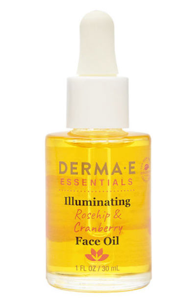 Best Rosehip Oil Skincare Products: Derma E Illuminating Rosehip & Cranberry Face Oil