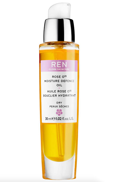 Best Rosehip Oil Skincare Products: REN Clean Skincare Rose O12 Moisture Defence Oil