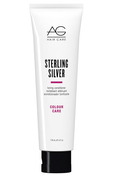 Best Silver & Purple Conditioners for Blonde Hair: AG Hair Colour Care Sterling Silver Toning Conditioner