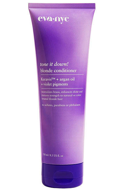 Best Silver & Purple Conditioners for Blonde Hair: Eva NYC Tone It Down Blonde Conditioner