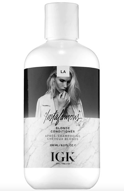Best Silver & Purple Conditioners for Blonde Hair: IGK Instafamous Blonde Conditioner