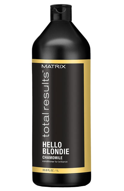Best Silver & Purple Conditioners for Blonde Hair: Matrix Total Results Hello Blondie Conditioner