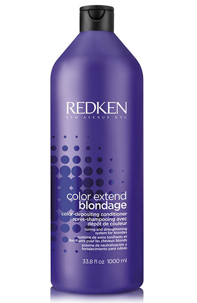 Best Silver & Purple Conditioners for Blonde Hair: Redken Color Extend Blondage Color Depositing Purple Conditioner
