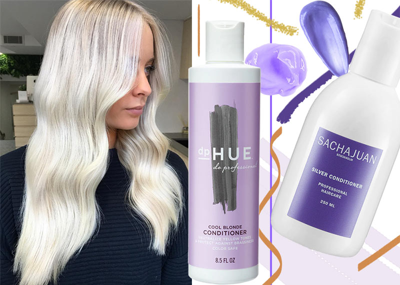 Best Silver & Purple Conditioners for Blonde Hair