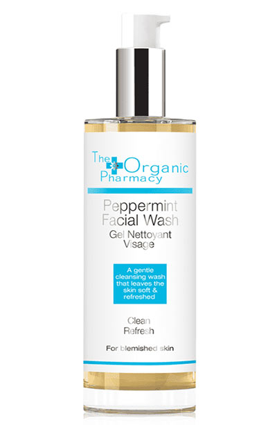 Best Tea Tree Oil Skin Products: The Organic Pharmacy Peppermint, Tea Tree, Eucalyptus Face Wash