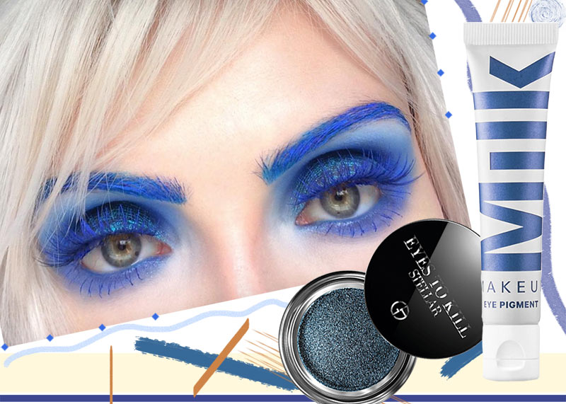 Blue Eyeshadow Shades to Master the Blue Eye Makeup Trend