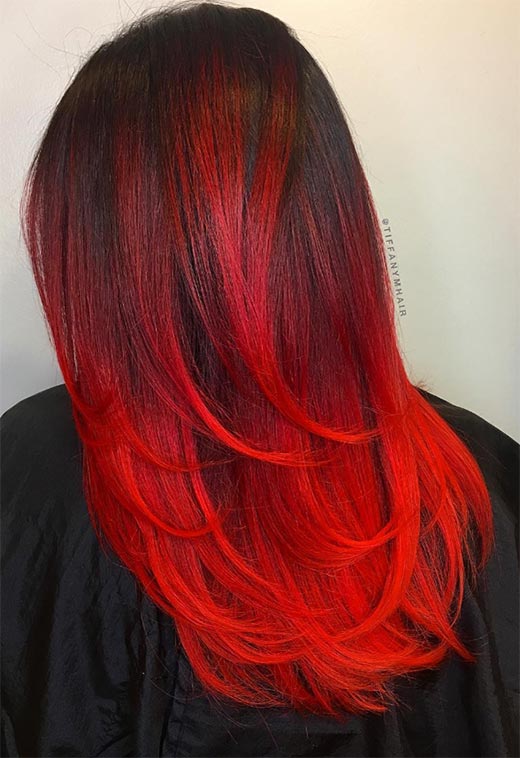 How to Color Hair Red
