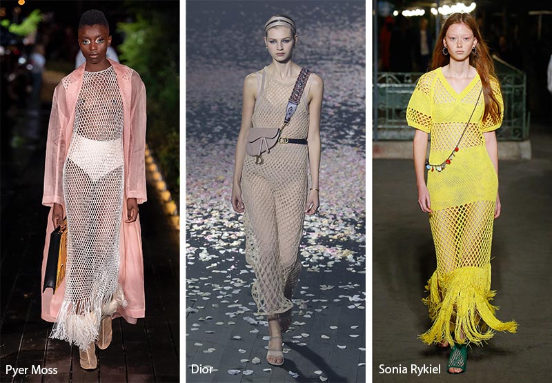 Spring/ Summer 2019 Fashion Trends: Boho Fishnets Netting