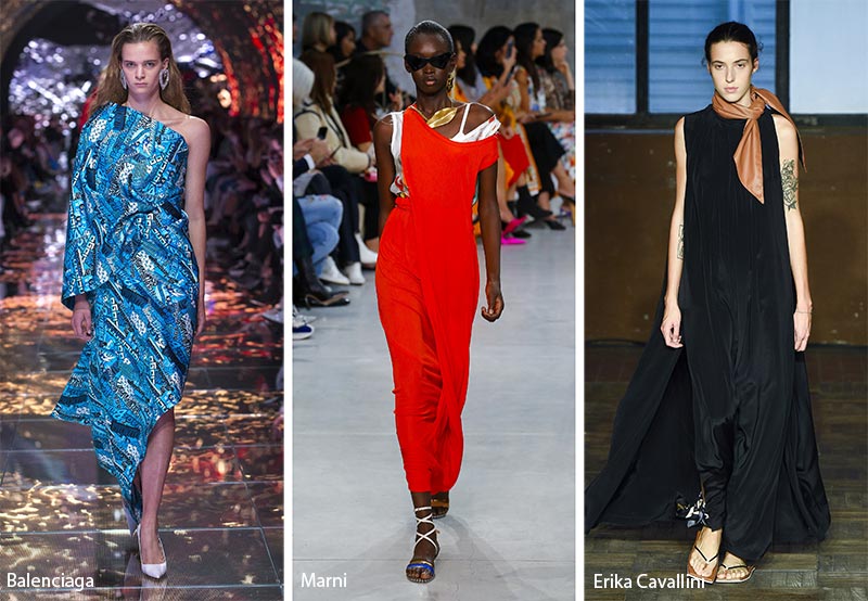 Spring/ Summer 2019 Fashion Trends: Draped Silhouettes