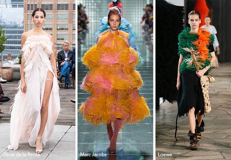 Spring/ Summer 2019 Fashion Trends: Feathers