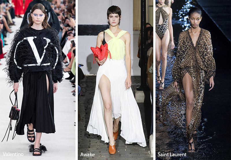 Spring/ Summer 2019 Fashion Trends: High Side Slit