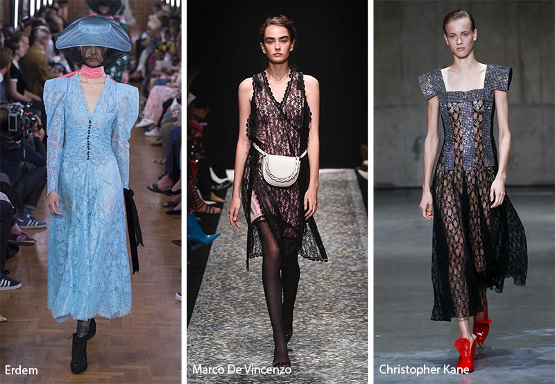 Spring/ Summer 2019 Fashion Trends: Lace