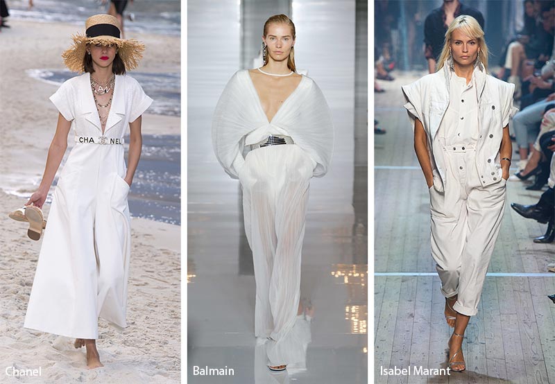 Spring/ Summer 2019 Fashion Trends: White Jumpsuits