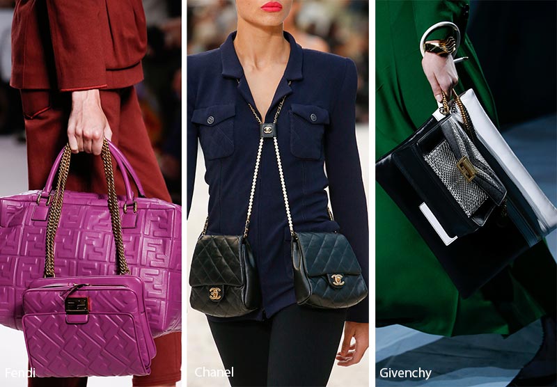 Spring/ Summer 2019 Handbag Trends: Carrying Multiple Bags