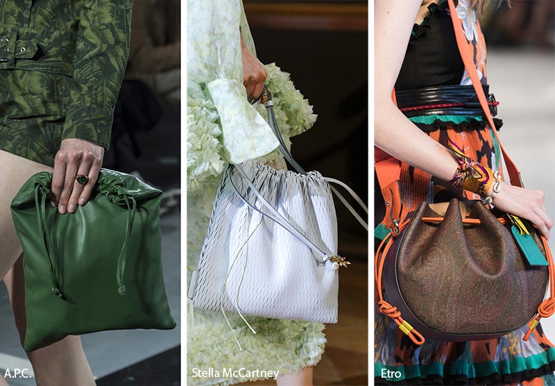 Spring/ Summer 2019 Handbag Trends: Drawstring Bags