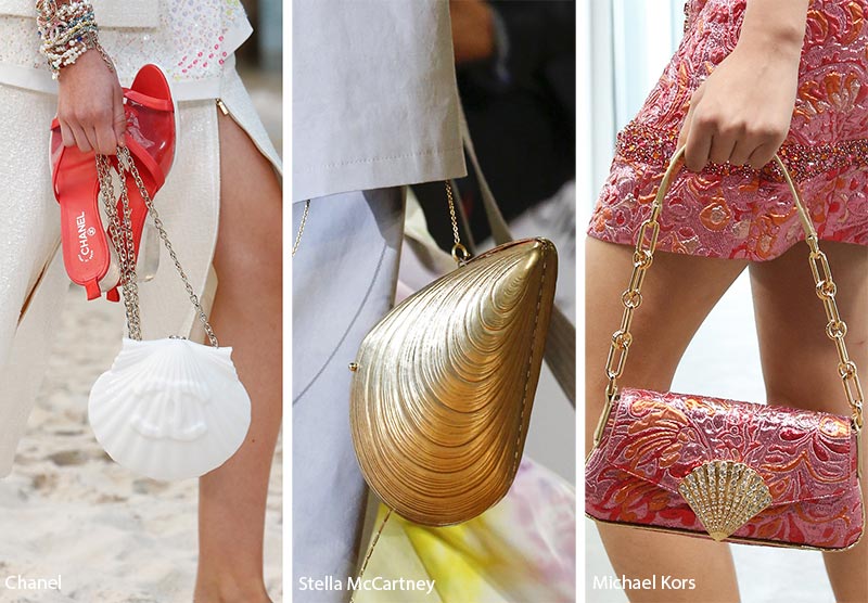 Spring/ Summer 2019 Handbag Trends: Seashell Bags