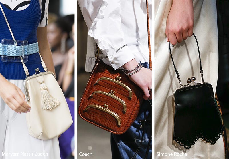Spring/ Summer 2019 Handbag Trends: Snap Clasp Bags