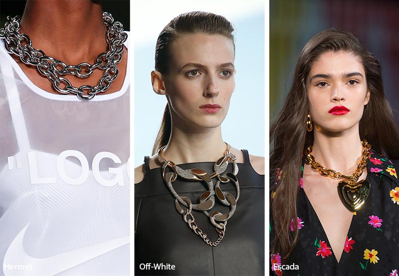Spring/ Summer 2019 Jewelry Trends: Chain Link Jewelry