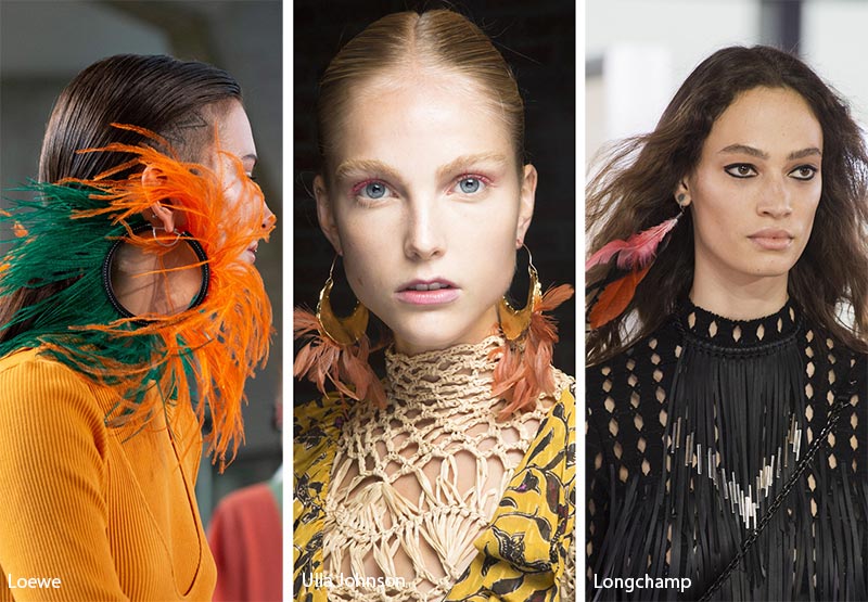 Spring/ Summer 2019 Jewelry Trends: Feather Jewelry