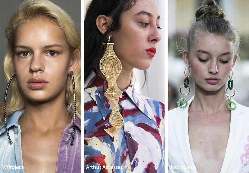 Spring/ Summer 2019 Jewelry Trends: Low Hanging Earrings