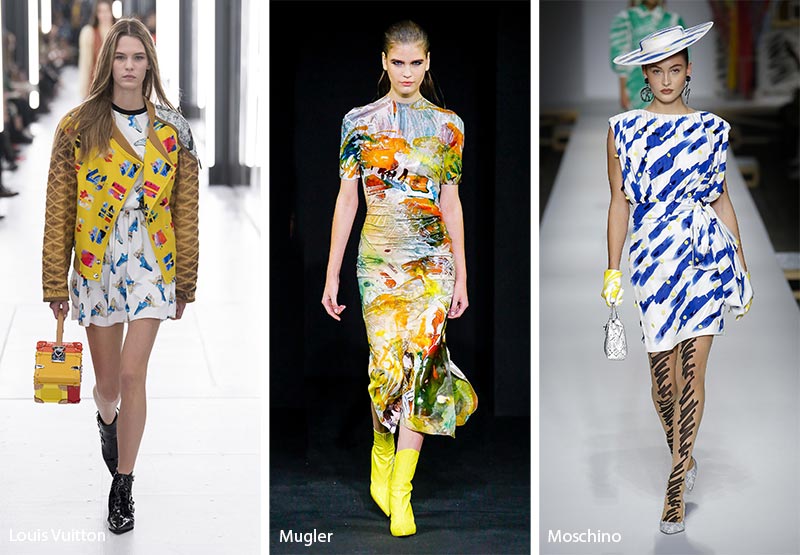 Spring/ Summer 2019 Print Trends: Abstract Painting Prints