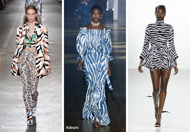Spring/ Summer 2019 Print Trends: Animal Patterns - Zebra Prints