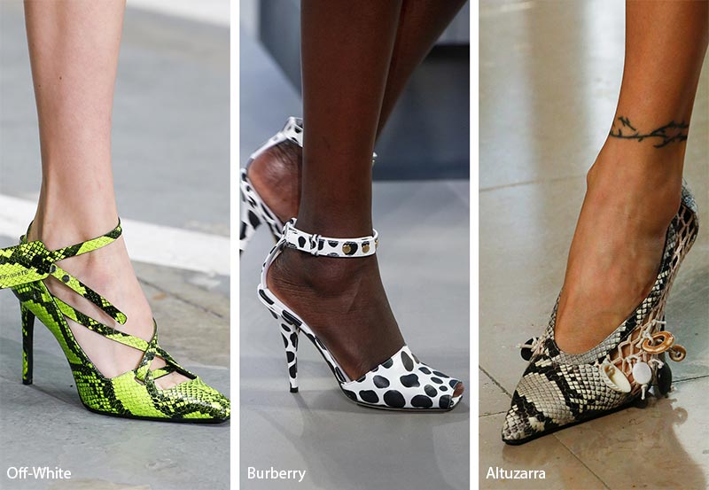 Spring/ Summer 2019 Shoe Trends: Animal Printed Shoes & Sandals