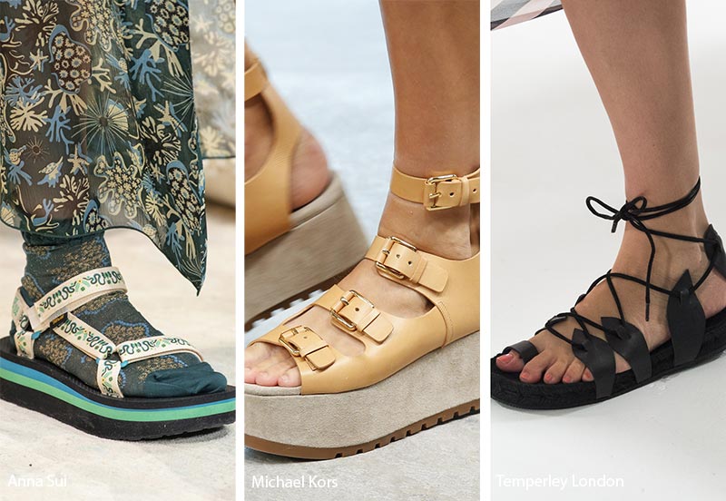 Spring/ Summer 2019 Shoe Trends: Bulky Teva-Style Sandals 