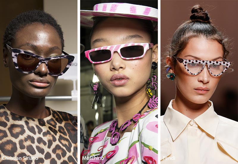 Spring/ Summer 2019 Sunglasses Trends: Patterned Frames Sunglasses