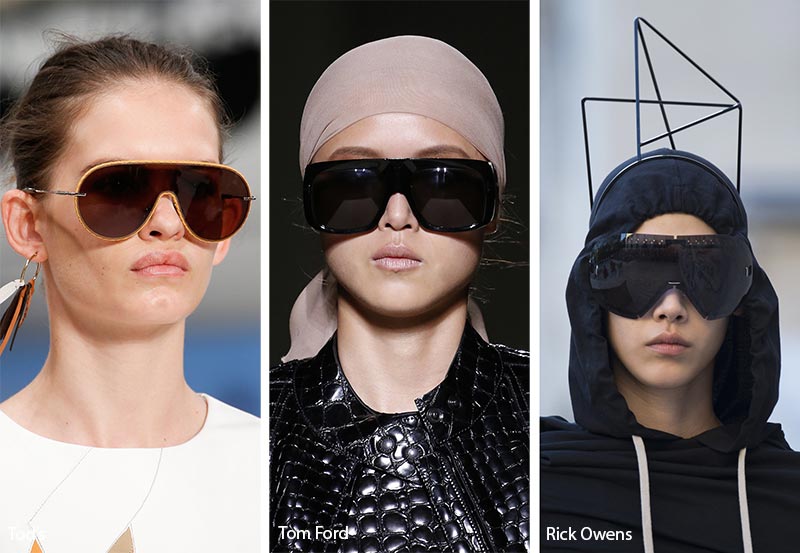 Spring/ Summer 2019 Sunglasses Trends: Shield Sunglasses