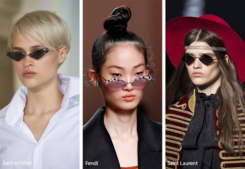 Spring/ Summer 2019 Sunglasses Trends: Small Sunglasses