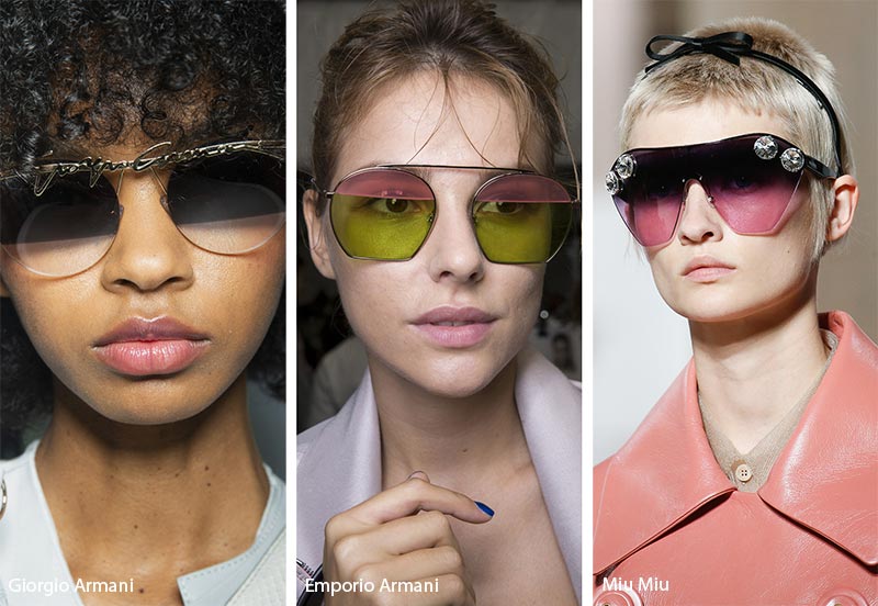 Spring/ Summer 2019 Sunglasses Trends: Two-Toned Lenses