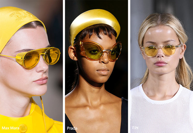 Spring/ Summer 2019 Sunglasses Trends: Yellow Lenses