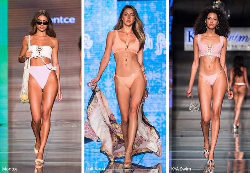 Spring/ Summer 2019 Swimwear Trends: Lace-Up Swimsuits & Bikinis