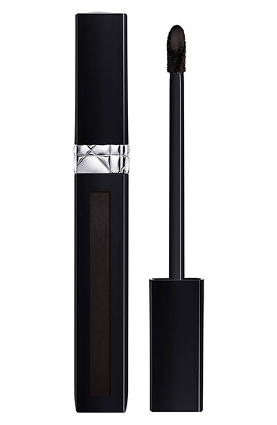 Best Black Lipstick Shades: Dior Rouge Dior Liquid Lip Stain in 908 Extreme Black