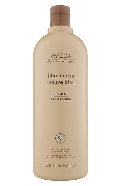 Best Blue Shampoos for Brunettes: Aveda Blue Malva Shampoo