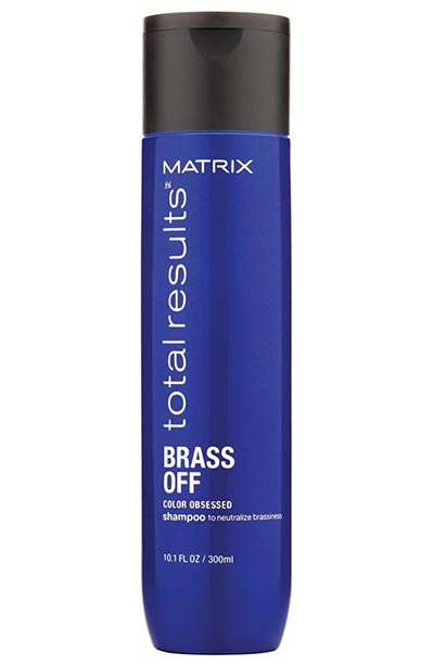 Best Blue Shampoos for Brunettes: Matrix Total Results Brass Off Shampoo