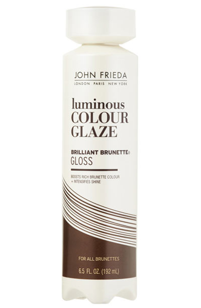 Best Hair Glaze Products: John Frieda Brilliant Brunette Luminous Color Glaze