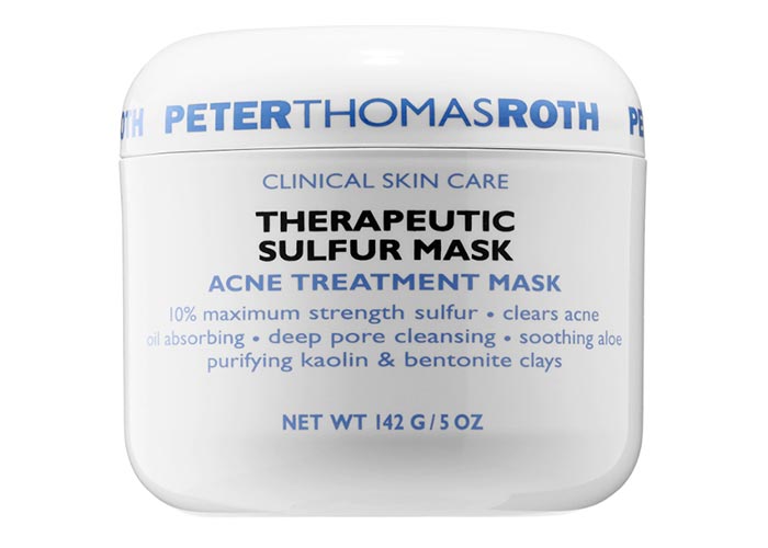 Best Sulfur Masks and Other Skin Products for Acne: Peter Thomas Roth Therapeutic Sulfur Mask Acne Treatment Mask